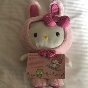 Brand New My Melody /Hello Kitty plush!